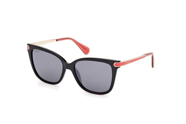 Ochelari de soare Max&Co. MO0100 01C Rotunzi Negri