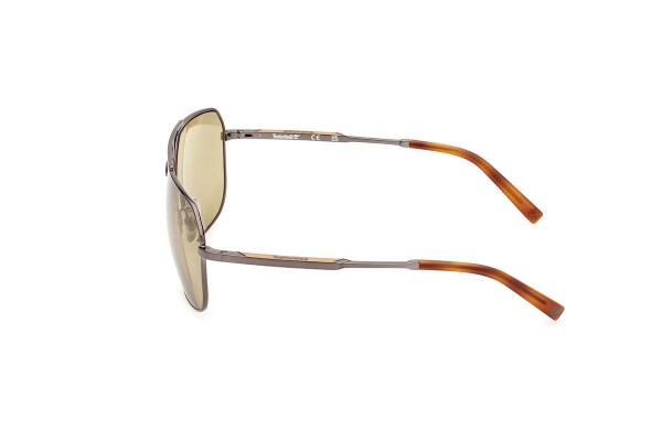 Okulary przeciwsłoneczne Timberland TB00009 06H Polarized Pilotki (Aviator) Szare