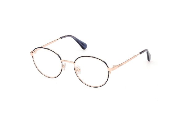 Okulary korekcyjne Max&Co. MO5138 092 Okrągłe Niebieskie