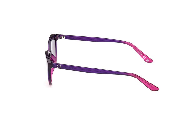 Ochelari de soare Guess GU8291 77B Cat Eye Violeți