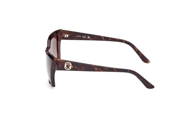 Okulary przeciwsłoneczne Guess GU00098 52F Kocie oczy Havana