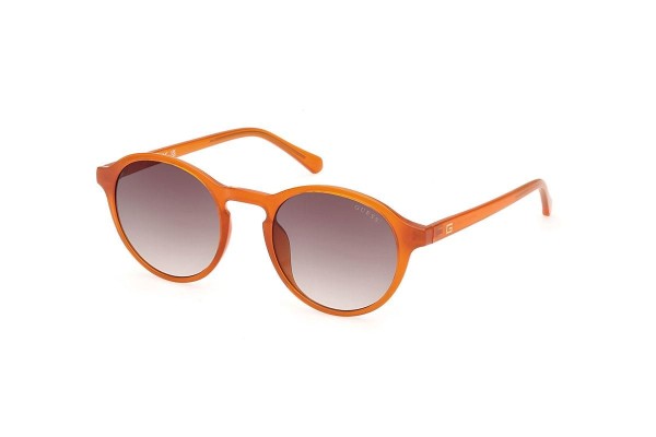 Ochelari de soare Guess GU00062 42F Rotunzi Portocalii