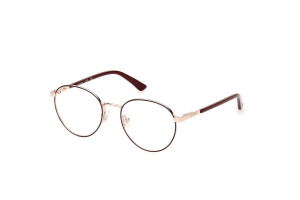 Okulary korekcyjne Guess GU8274 032 Okrągłe Złote