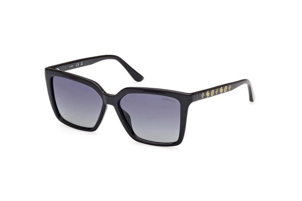 Слънчеви очила Guess GU00099 01D Polarized Квадратни Черна