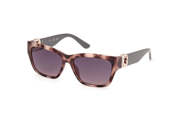 Okulary przeciwsłoneczne Guess GU00105 55B Prostokątne Havana