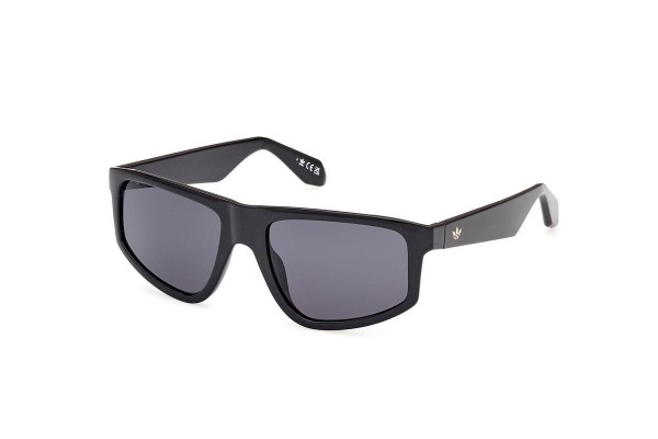 Ochelari de soare Adidas Originals OR0108 01A Dreptunghiulari Negri