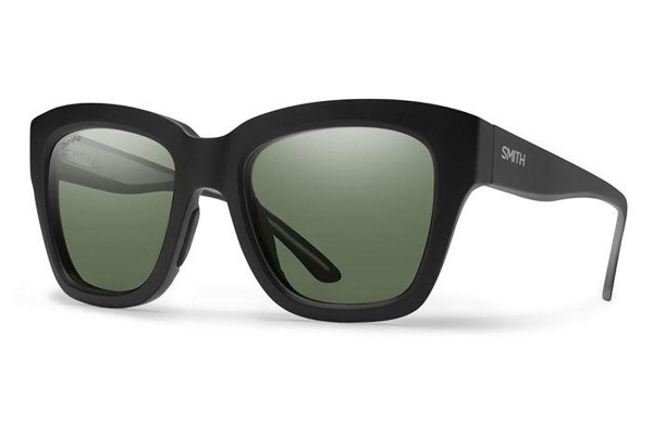 Ochelari de soare Smith SWAY 003/L7 Polarized Dreptunghiulari Negri