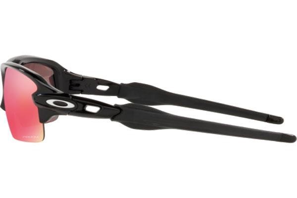 Okulary przeciwsłoneczne Oakley Flak XS OJ9005-12 Prostokątne Czarne