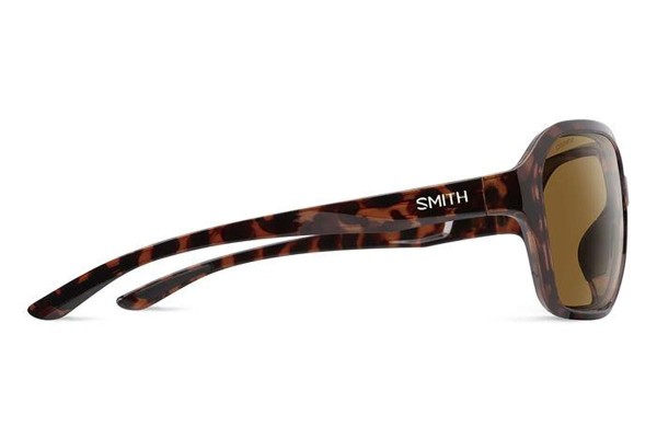 Okulary przeciwsłoneczne Smith WHITNEY 086/L5 Polarized Owalne Havana