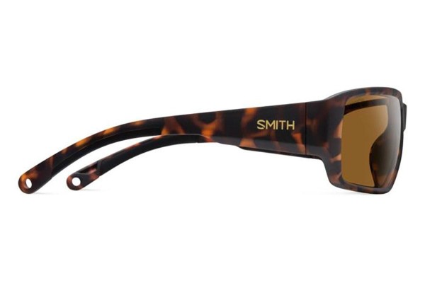 Ochelari de soare Smith HOOKSET N9P/L5 Polarized Dreptunghiulari Havana