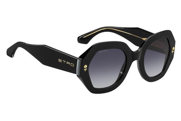 Ochelari de soare Etro ETRO0009/S 807/9O Dreptunghiulari Negri