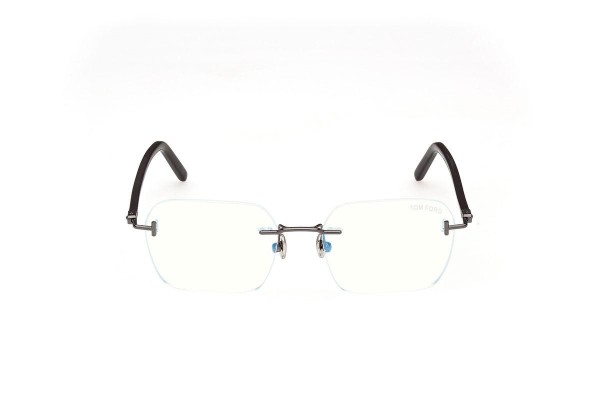 Okulary korekcyjne Tom Ford FT5934-B 012 Prostokątne Szare