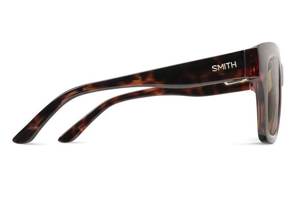 Ochelari de soare Smith SWAY 086/L5 Polarized Dreptunghiulari Havana