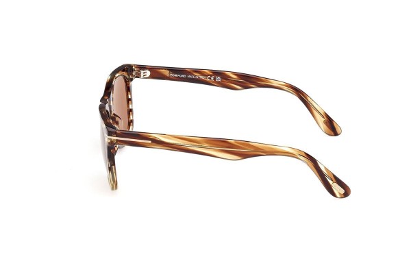 Ochelari de soare Tom Ford FT1099 55E Pătrați Havana