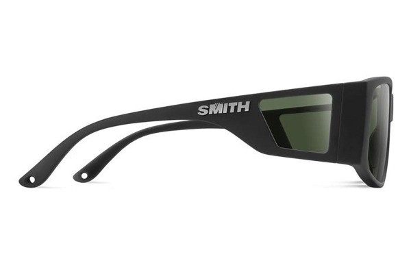 Ochelari de soare Smith MONROEPEAK 003/L7 Polarized Dreptunghiulari Negri