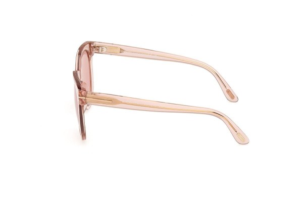 Okulary przeciwsłoneczne Tom Ford FT1109 72S Okrągłe Różowe