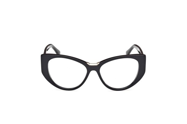 Glasses Max Mara MM5142 001 Prostokątne Czarne