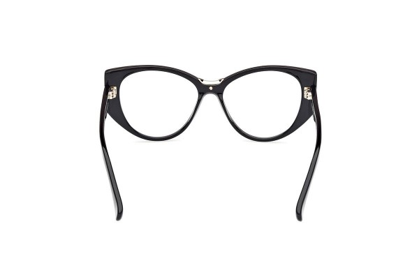 Glasses Max Mara MM5142 001 Prostokątne Czarne