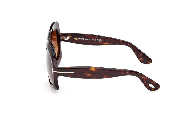 Ochelari de soare Tom Ford FT1155 52F Browline Havana