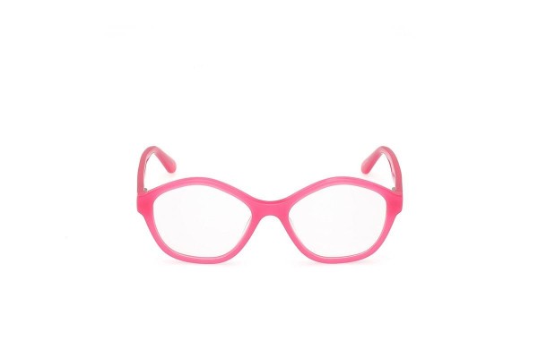 Okulary korekcyjne Guess GU50141 074 Prostokątne Różowe