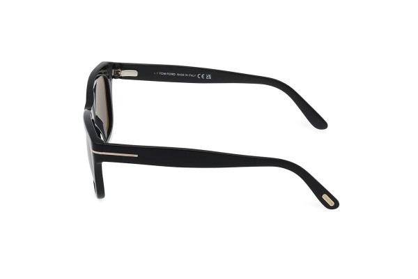 Napszemüvegek Tom Ford Snowdon FT0237 01D Polarized Szogletes Fekete