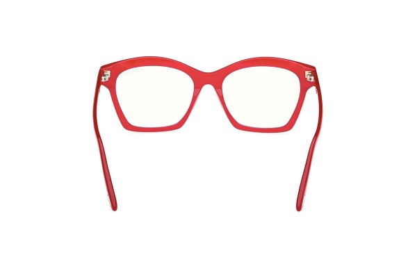 Okulary korekcyjne Tom Ford FT5965-B 075 Prostokątne Czerwone