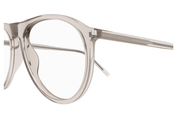 Glasses Saint Laurent SL667 OPT 003 Pilotki (Aviator) Beżowe