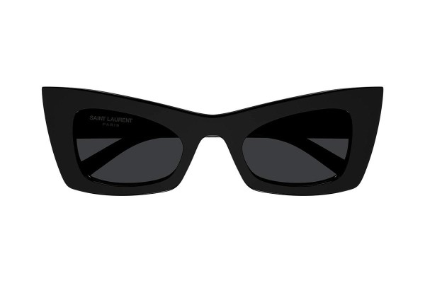 Solbriller Saint Laurent SL702 001 Cat Eye Sort