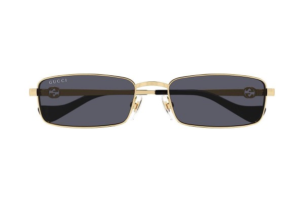 Okulary przeciwsłoneczne Gucci GG1600S 001 Kwadratowe Złote