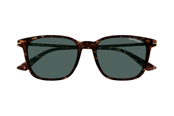 Ochelari de soare Mont Blanc MB0338S 002 Dreptunghiulari Havana