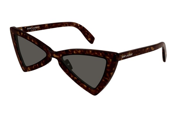 Okulary przeciwsłoneczne Saint Laurent SL207JERRY 006 Prostokątne Havana