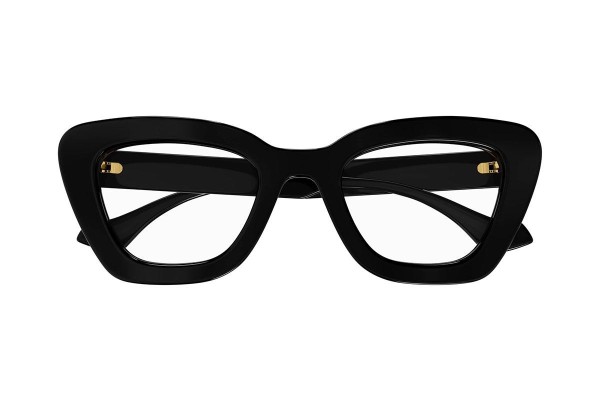 szemüvegeinket Gucci GG1555O 001 Cat Eye Fekete