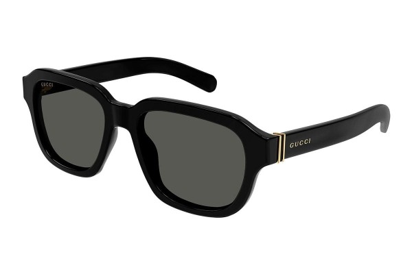 Okulary przeciwsłoneczne Gucci GG1508S 001 Prostokątne Czarne