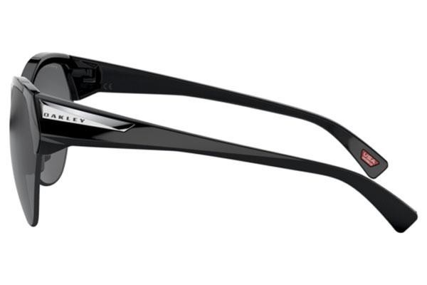 Okulary przeciwsłoneczne Oakley Trailing Point OO9447 944704 Polarized Okrągłe Czarne