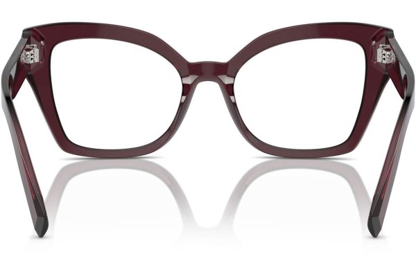 Okulary korekcyjne Dolce & Gabbana DG3386 3045 Kocie oczy Brązowe