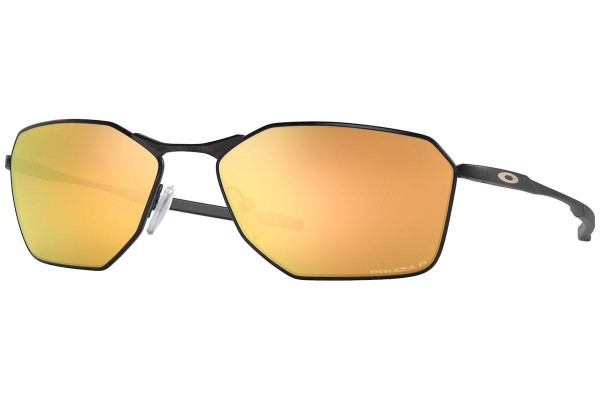 Ochelari de soare Oakley Savitar OO6047-04 Polarized Dreptunghiulari Negri