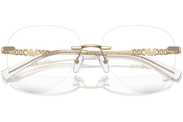 Glasses Michael Kors Kyoto MK3077 1014 Okrągłe Złote