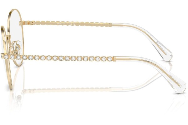 Okulary korekcyjne Swarovski SK1013 4013 Okrągłe Złote