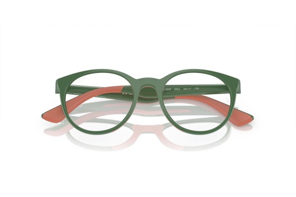 Okulary korekcyjne Ray-Ban Junior RY1628 3952 Okrągłe Zielone