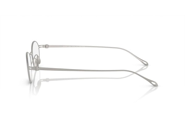 Okulary korekcyjne Giorgio Armani AR5135T 3346 Owalne Srebrne