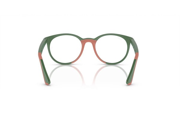 Okulary korekcyjne Ray-Ban Junior RY1628 3952 Okrągłe Zielone