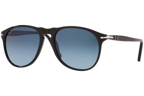 Okulary przeciwsłoneczne Persol PO9649S 95/Q8 Pilotki (Aviator) Czarne