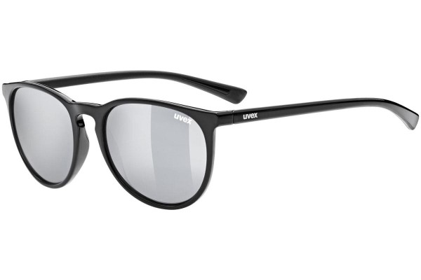 Okulary przeciwsłoneczne uvex lgl 43 Black S3 Okrągłe Czarne