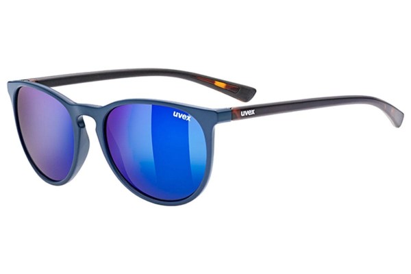 Ochelari de soare uvex lgl 43 Blue / Havana S3 Rotunzi Albaștri