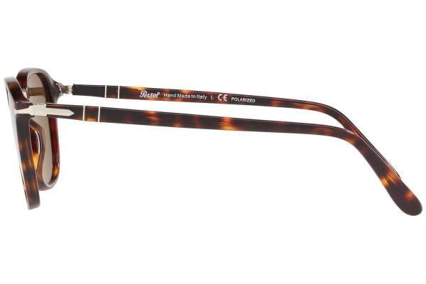 Okulary przeciwsłoneczne Persol Combo Evolution Collection PO3186S 24/57 Polarized Kwadratowe Havana