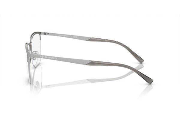 Okulary korekcyjne Emporio Armani EA1151 3045 Kwadratowe Srebrne