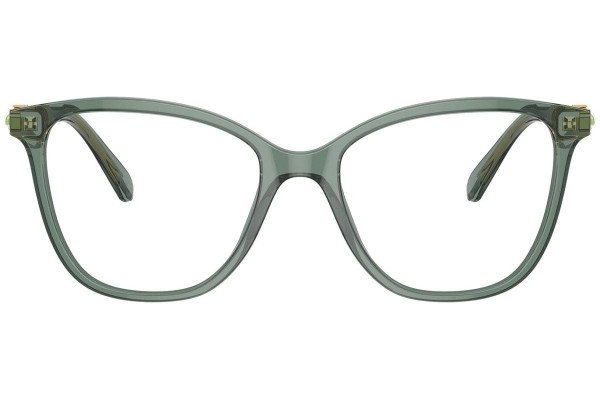 Okulary korekcyjne Swarovski SK2020 1043 Kwadratowe Zielone