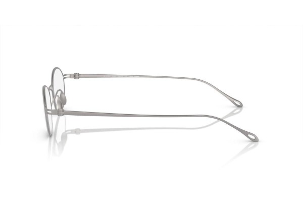 Okulary korekcyjne Giorgio Armani AR5135T 3356 Owalne Srebrne
