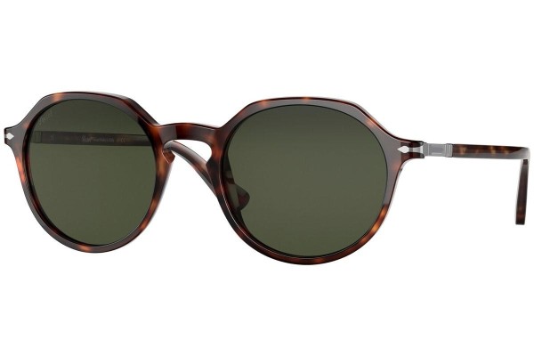 Okulary przeciwsłoneczne Persol PO3255S 24/31 Okrągłe Havana