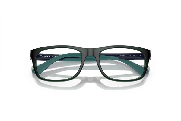 Okulary korekcyjne Vogue Eyewear VY2021 3107 Prostokątne Zielone